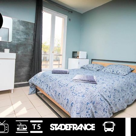 08 - Chambre Proche Paris Et Transports Avec Tv Wifi サン＝ドニ エクステリア 写真